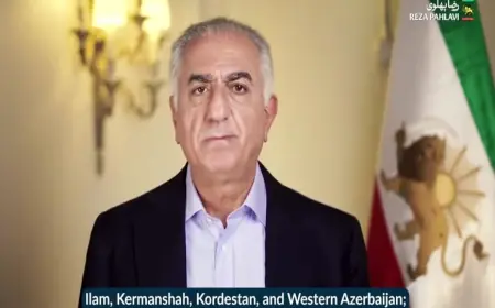 Pehlevi'den Kürt, Azeri ve Lurlara mesaj: Rejimin çöküşünün eşiğindeyiz