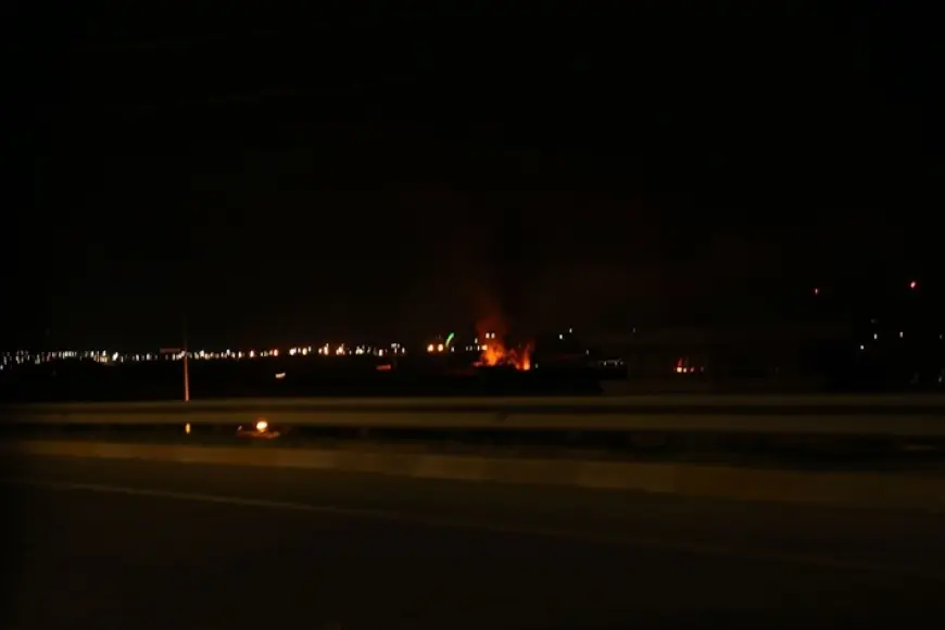 Erbil Havalimanı'nda patlama sesleri