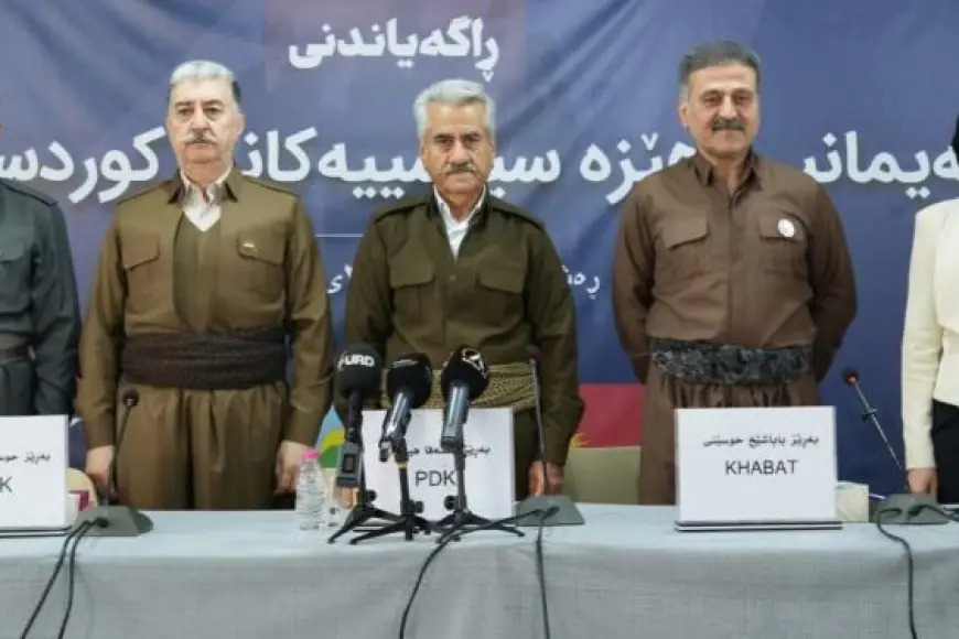Partiyên Rojhilatê Kurdistanê nexşerêyek eşkere kir