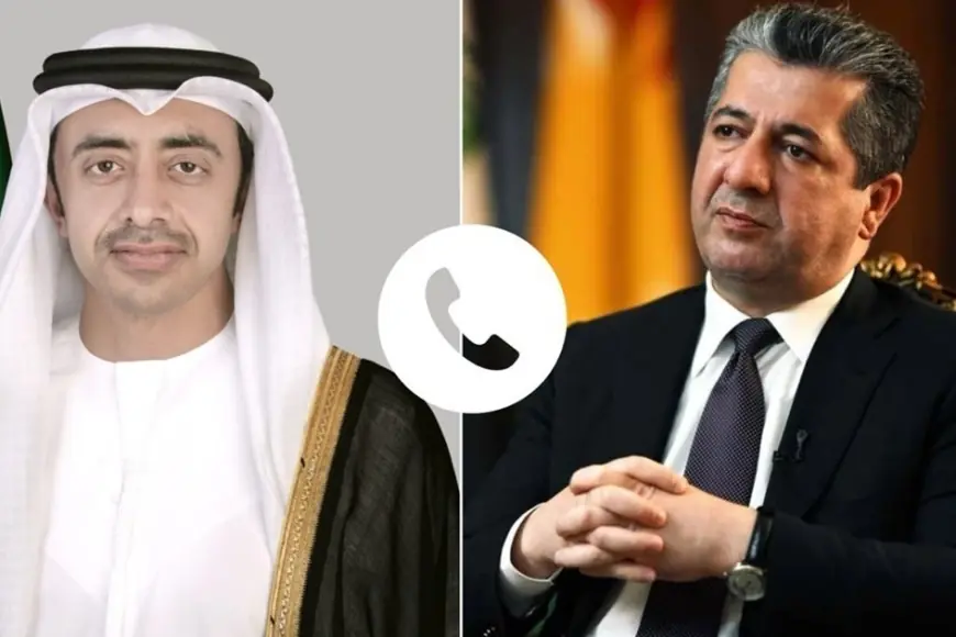 Başbakan Barzani ve BAE Dışişleri Bakanı, Bölgedeki Durumu Görüştü