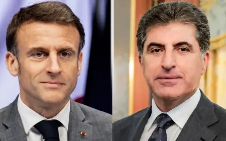 Neçirvan Barzani ile Macron arasında telefon görüşmesi