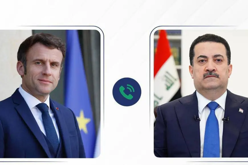 Macron'dan Sudani'ye: Irak'ı tamamen destekliyoruz ve ülke çatışmaya sürüklenmemeli