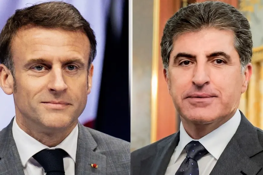 Neçirvan Barzani ile Macron arasında telefon görüşmesi