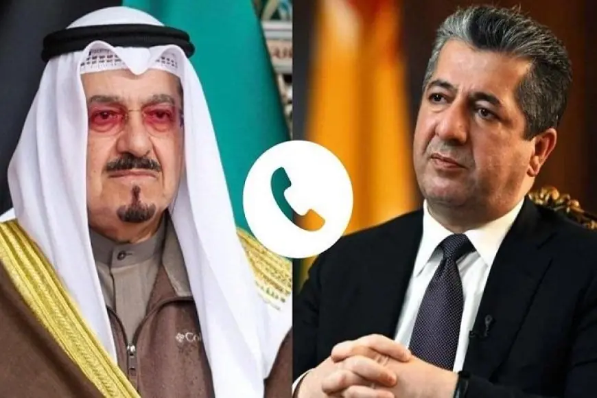 Başbakan Barzani ile Kuveyt Başbakanı telefonda görüştü