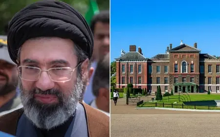 İddia: Hamaney’in oğlunun Londra’da İsrail Büyükelçiliği’ni gören 50 milyon sterlinlik daireleri var
