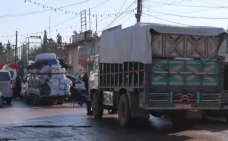 Afrin’e dönüş başladı: 400 ailelik ilk konvoy Kamişlo’dan yola çıktı