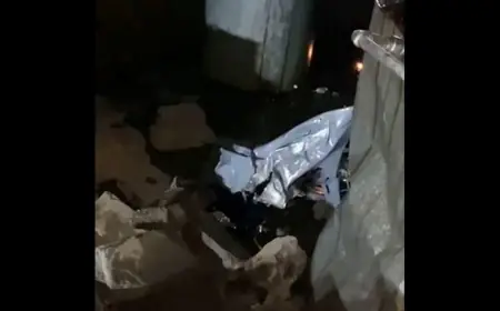 Erbil’de bir İHA evin çatısına düştü