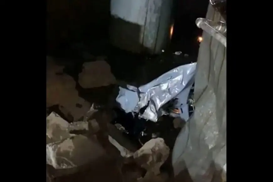 Erbil’de bir İHA evin çatısına düştü