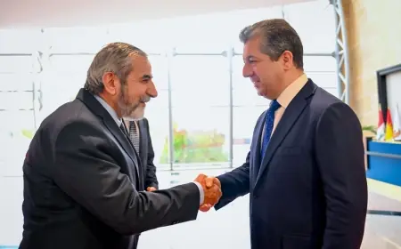 Başbakan Mesrur Barzani, Yekgirtu Genel Sekreteri Bahaddin'i kabul etti