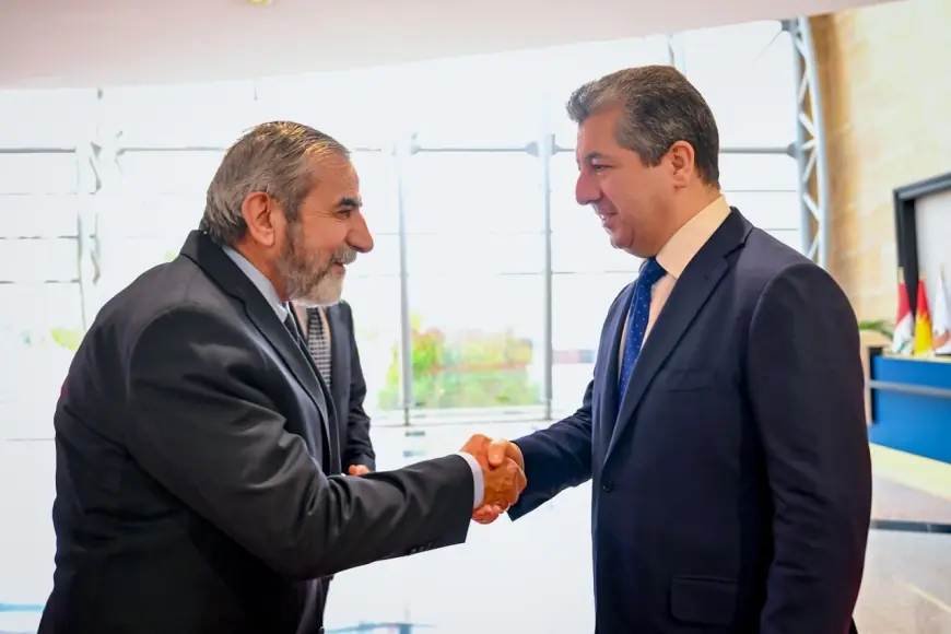 Başbakan Mesrur Barzani, Yekgirtu Genel Sekreteri Bahaddin'i kabul etti