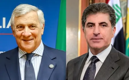 İtalya’dan Kürdistan’a destek: Neçirvan Barzani ve Tajani saldırıyı görüştü
