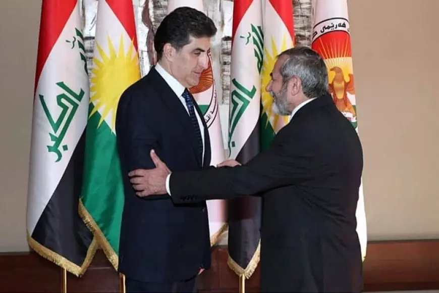 Neçirvan Barzani Yekgirtû Genel Sekreterini kabul etti