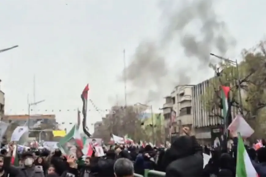 Tahran'da miting alanı yakınında patlama