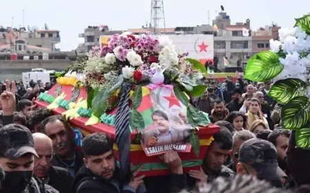 Salih Müslim, Kobani’de defnedildi