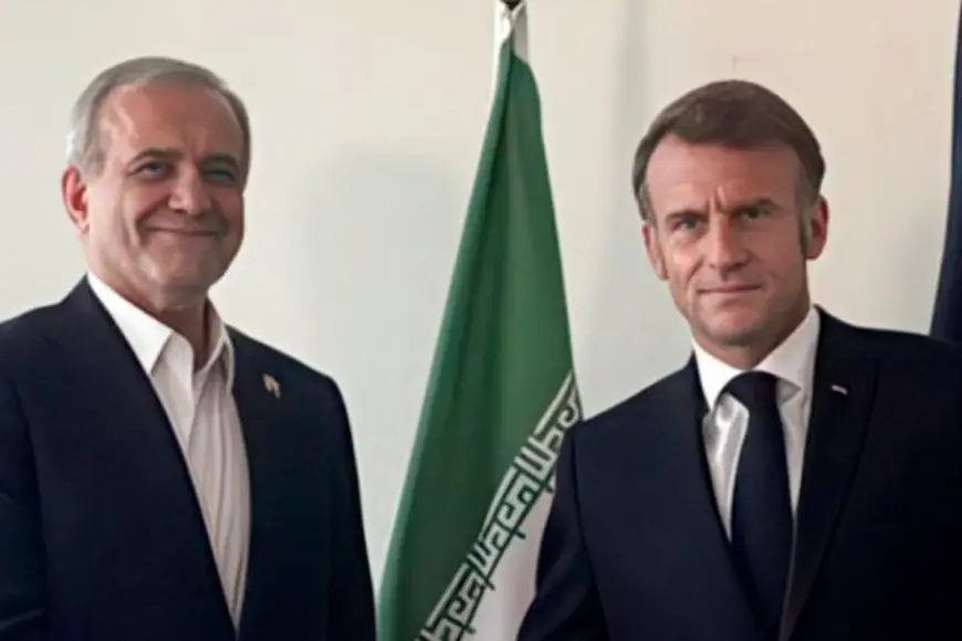 Macron ile Pezeşkiyan telefonda görüştü