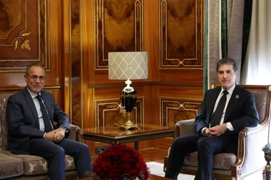 Neçirvan Barzani, BM Irak Yerleşik Koordinatörü ile bir araya geldi