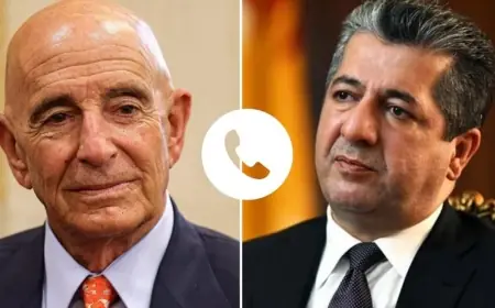 Başbakanı Barzani, Tom Barrack ile Görüştü – Petrol İhracatı Yeniden Başlıyor