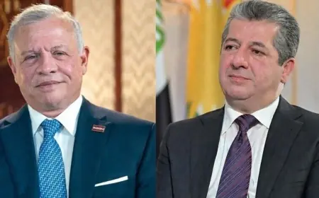 Başbakan Barzani ve Ürdün Kralı, bölgedeki durumu görüştü