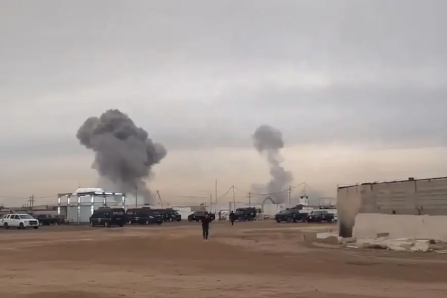 Irak–Suriye sınırında Haşdi Şabi'ye hava saldırısı