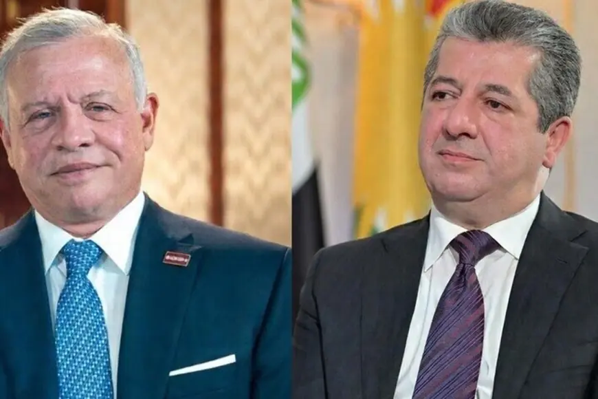 Başbakan Barzani ve Ürdün Kralı, bölgedeki durumu görüştü