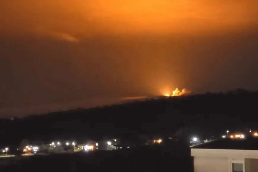 Erbil’e Bağlı Soran’da Art Arda Patlamalar ve Yangın