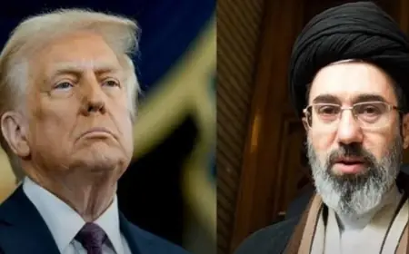 Trump:  'Mücteba Hamaney'i Lider Olarak Görmüyorum'