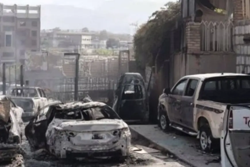 Haşdi Şabi üssüne hava saldırısı