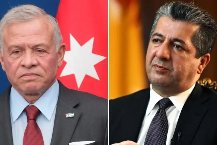 Ürdün Kralı II. Abdullah’tan Başbakan Barzani’ye taziye mesajı
