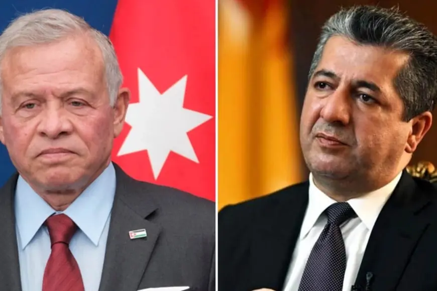 Şahê Urdinê sersaxî ji Serokwezîrê Herêma Kurdistanê re xwest