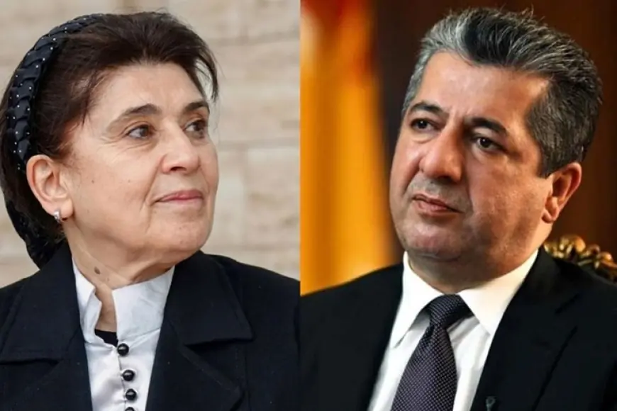 Leyla Zana’dan Mesrur Barzani’ye taziye mesajı