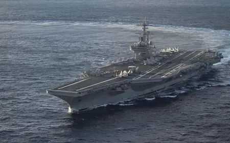 ABD'nin dev uçak gemisi USS George H.W. Bush Orta Doğu'ya konuşlanıyor
