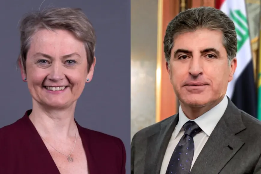 İngiltere Dışişleri Bakanı Cooper’dan Neçirvan Barzani’ye Telefon Görüşmesi