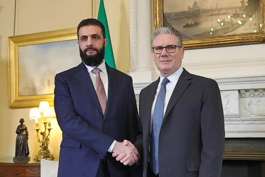 Şara İngiltere Başbakanı Starmer ile görüştü