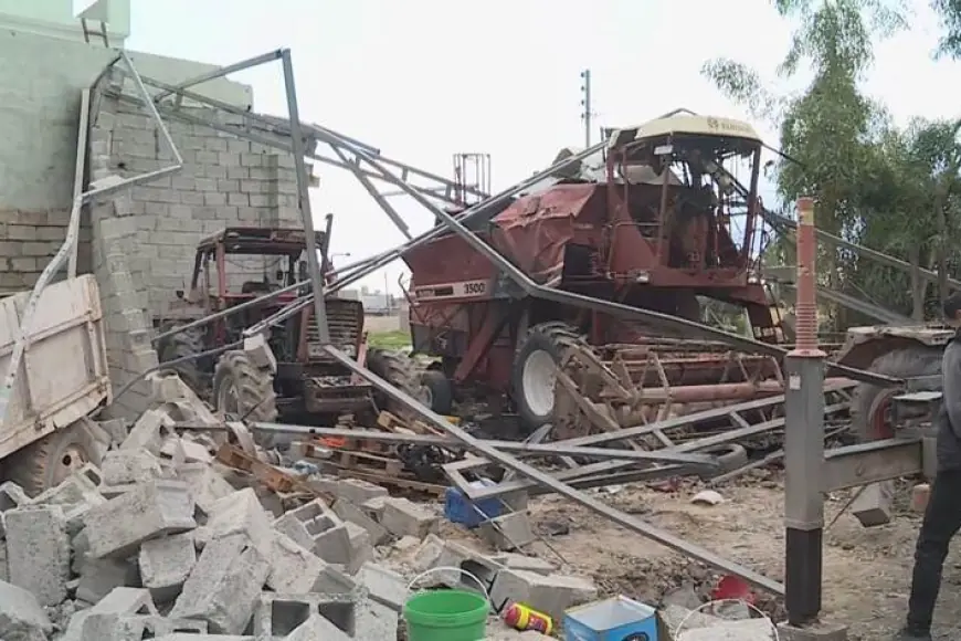 Erbil’de çiftçi ailenin evine İHA düştü: 3 yaralı