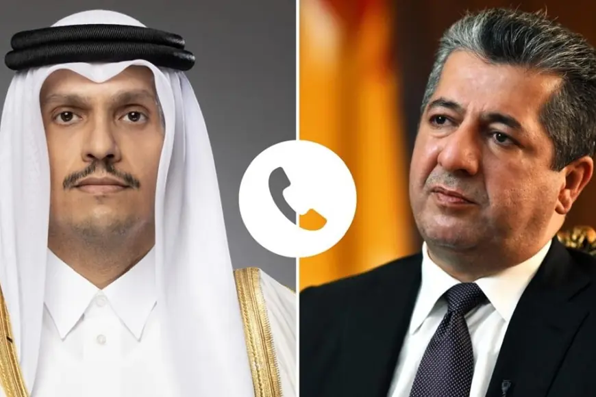 Başbakan Mesrur Barzani ile Katar Başbakanı bölgedeki gelişmeleri görüştü