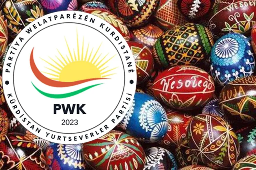 PWK: Kürdistan ve Dünya’daki Tüm Hristiyan Aleminin Paskalya Bayramı Kutlu Olsun!