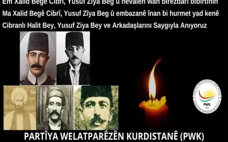 PWK: Cibranlı Halit Bey ve arkadaşlarının düşünceleri bugün de yolumuzu aydınlatıyor