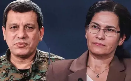 Mazlum Abdi ve İlham Ahmed Şam’a gitti