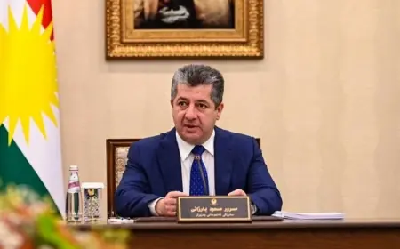 Mesrûr Barzanî Sersala Kurdên Êzidî pîroz kir