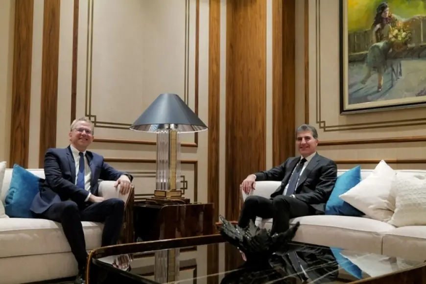 Nêçîrvan Barzanî û Balyozê Fransayê civiyan