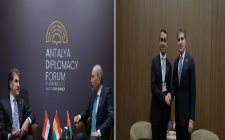 Neçirvan Barzani Antalya’da temaslarını sürdürüyor: Bölgesel iş birliği ve istikrar vurgusu