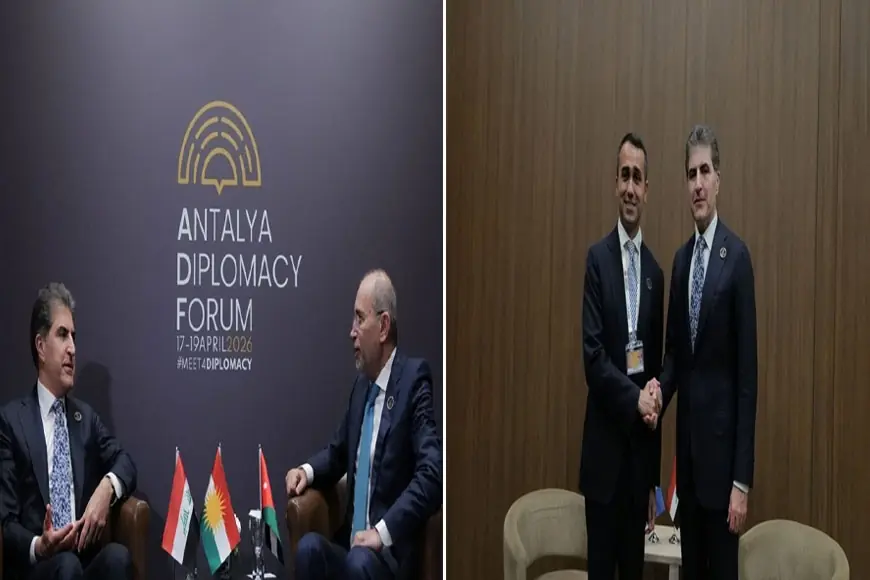 Neçirvan Barzani Antalya’da temaslarını sürdürüyor: Bölgesel iş birliği ve istikrar vurgusu