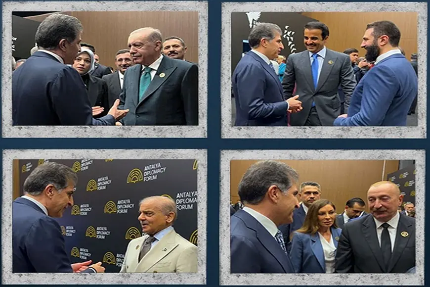 Antalya: Nêçîrvan Barzanî bi serok û serkirdeyên cîhanê re civiya