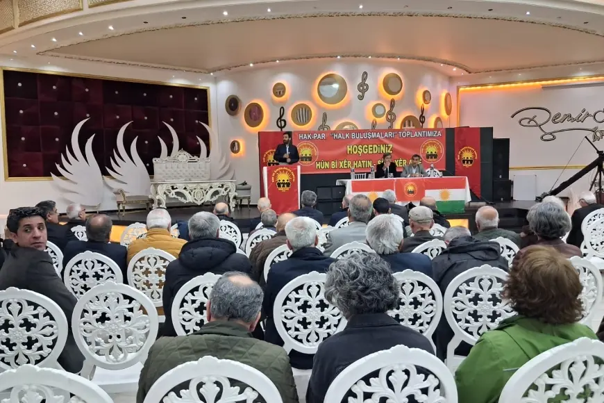 HAK-PAR, Ortadoğu’daki gelişmeler, Kürtlerin durumu ve yapılması gerekenler‘ konferansını yaptı