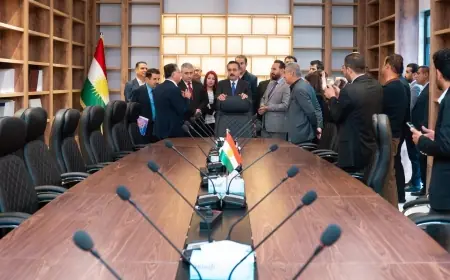 Erbil'de Toprak ve Su Kaynakları Merkezi açıldı