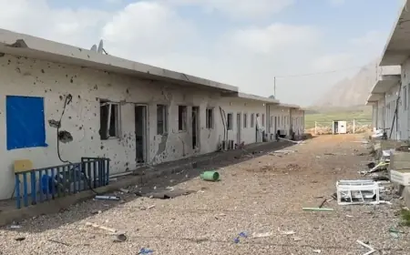 Süleymaniye’de Komala kampına füze saldırısı