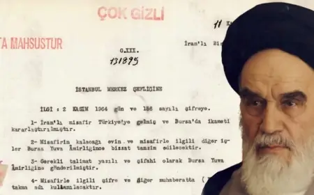 MİT, Humeyni'nin Türkiye'de yaşadığı belgeyi paylaştı