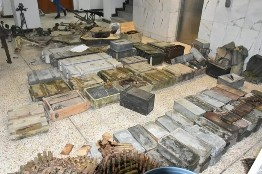 Bağdat’ta güvenlik operasyonu: 13 araç, çok sayıda silah ve mühimmat ele geçirildi