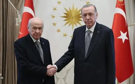Erdoğan ile Bahçeli arasında kritik görüşme