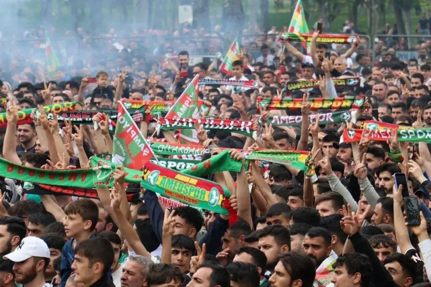 Amedspor Süper Lig yolunda: Diyarbakır’da iki noktaya dev ekran